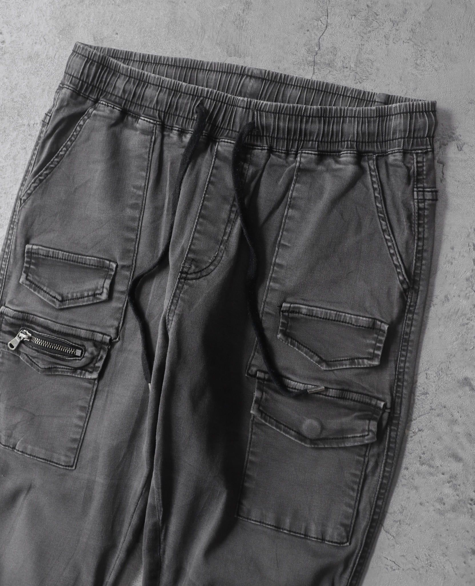  01.23.24 - VTG DENIM CARGO PANTS - DMOK 