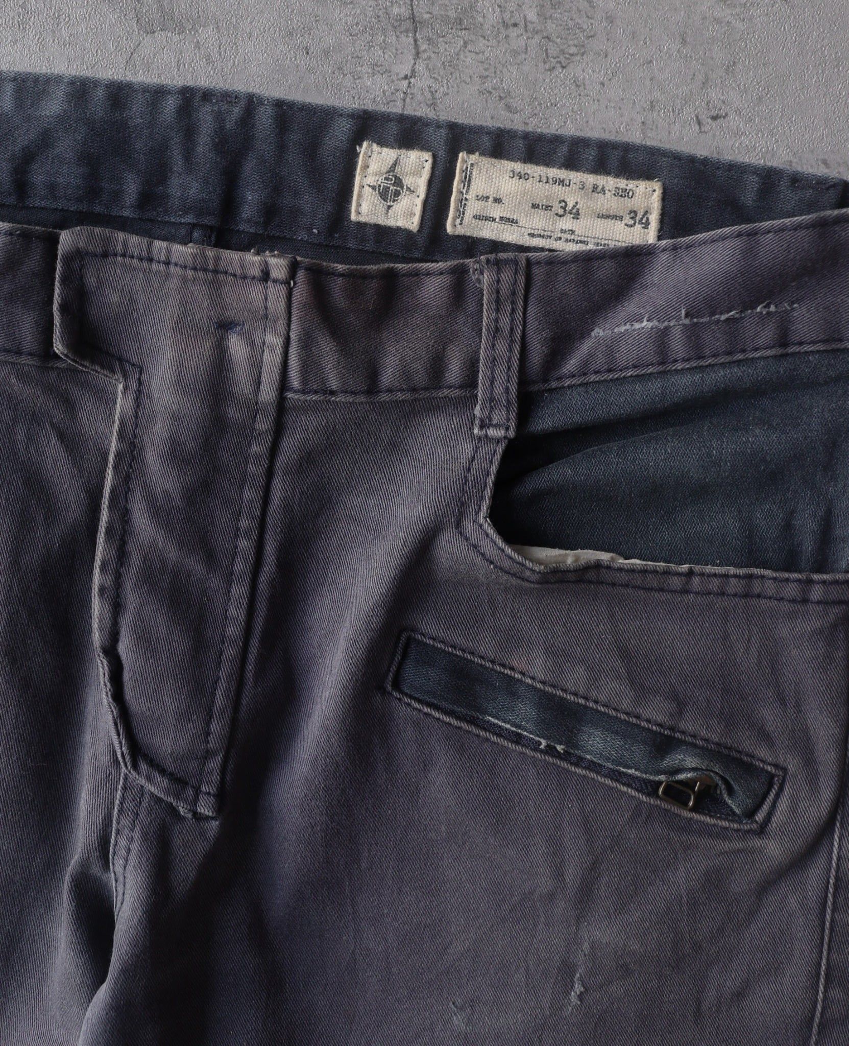  01.23.24 - VTG DENIM CARGO PANTS - RAPANUI 