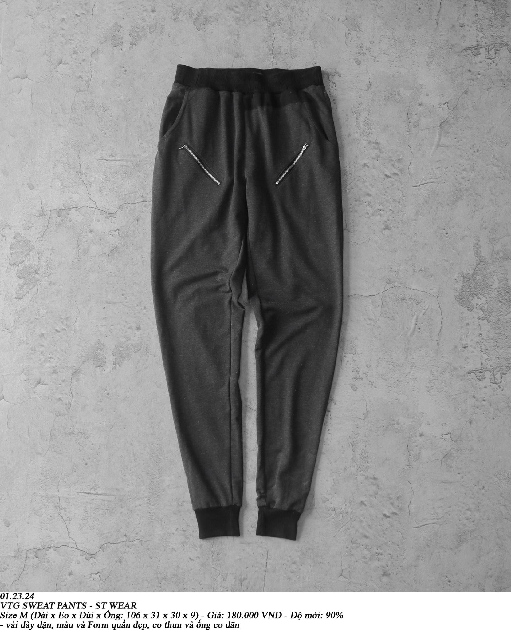  01.23.24 - VTG SWEAT PANTS - ST WEAR 