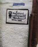  09.19.24 - VTG FUR LINED ZIP UP HOODIE - THE FUNNY COMPANY 