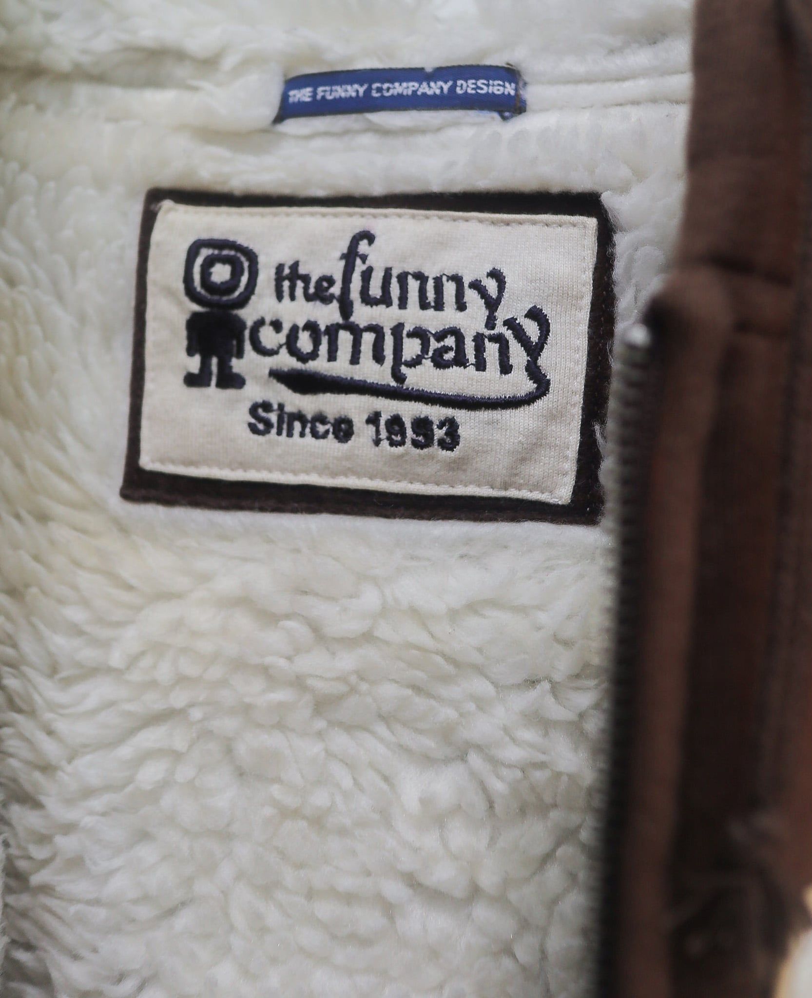  09.19.24 - VTG FUR LINED ZIP UP HOODIE - THE FUNNY COMPANY 