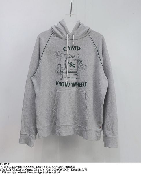  09.19.24 - VTG PULLOVER HOODIE - LEVI'S X STRANGER THINGS 