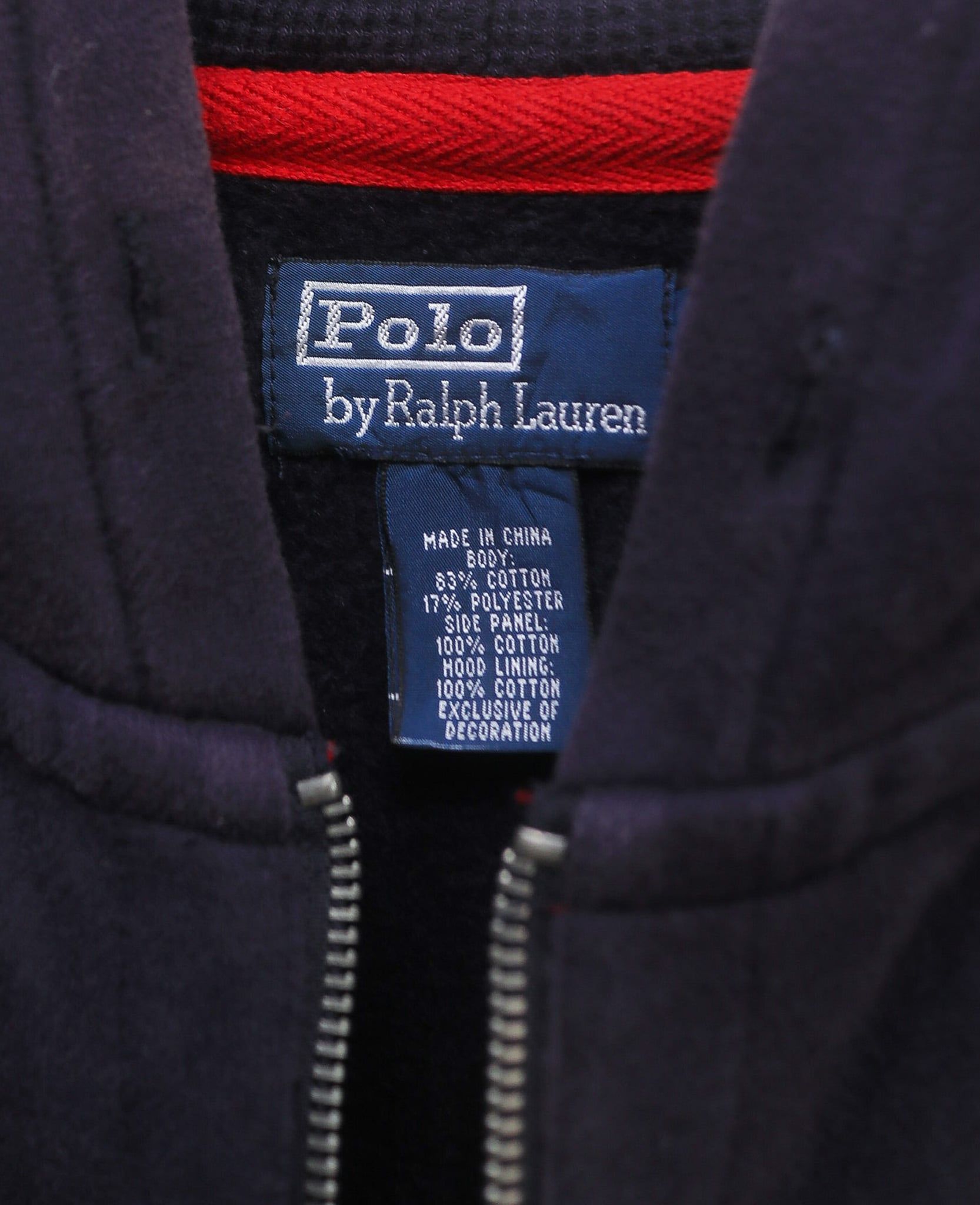  09.19.24 - VTG ZIP UP HOODIE - POLO by RALPH LAUREN 