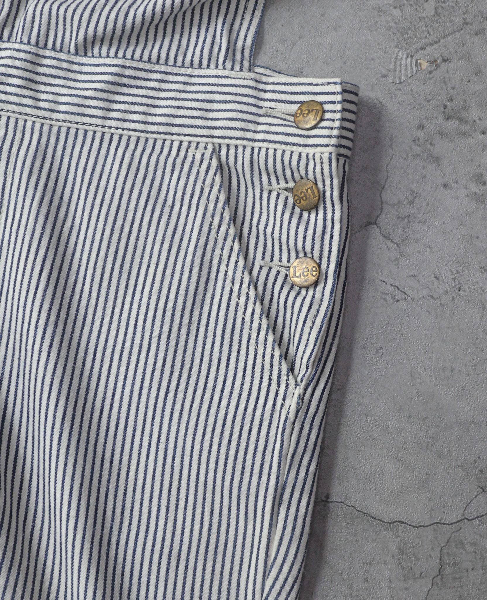  01.25.24 - VTG DENIM OVERALLS PANTS - LEE 