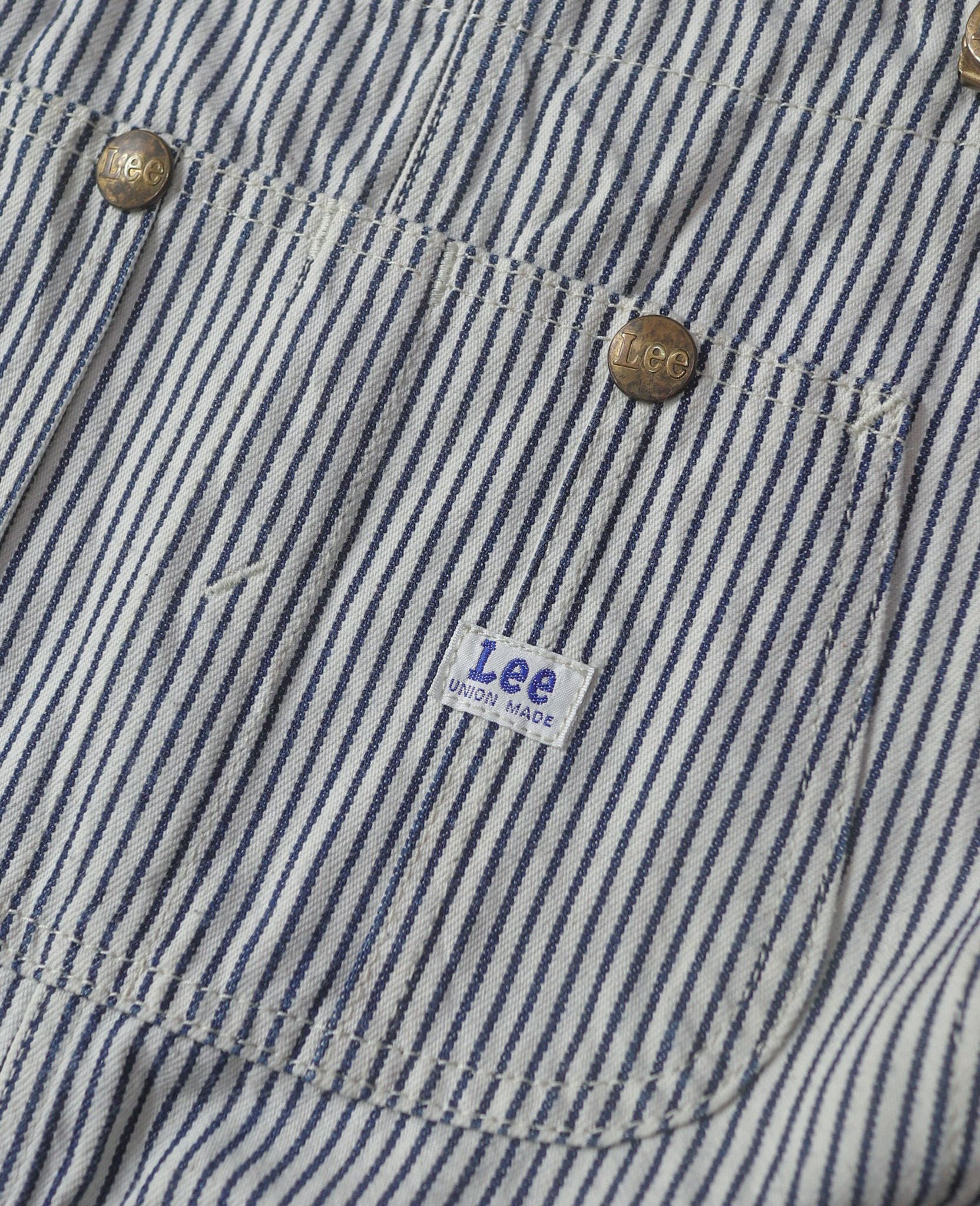  01.25.24 - VTG DENIM OVERALLS PANTS - LEE 