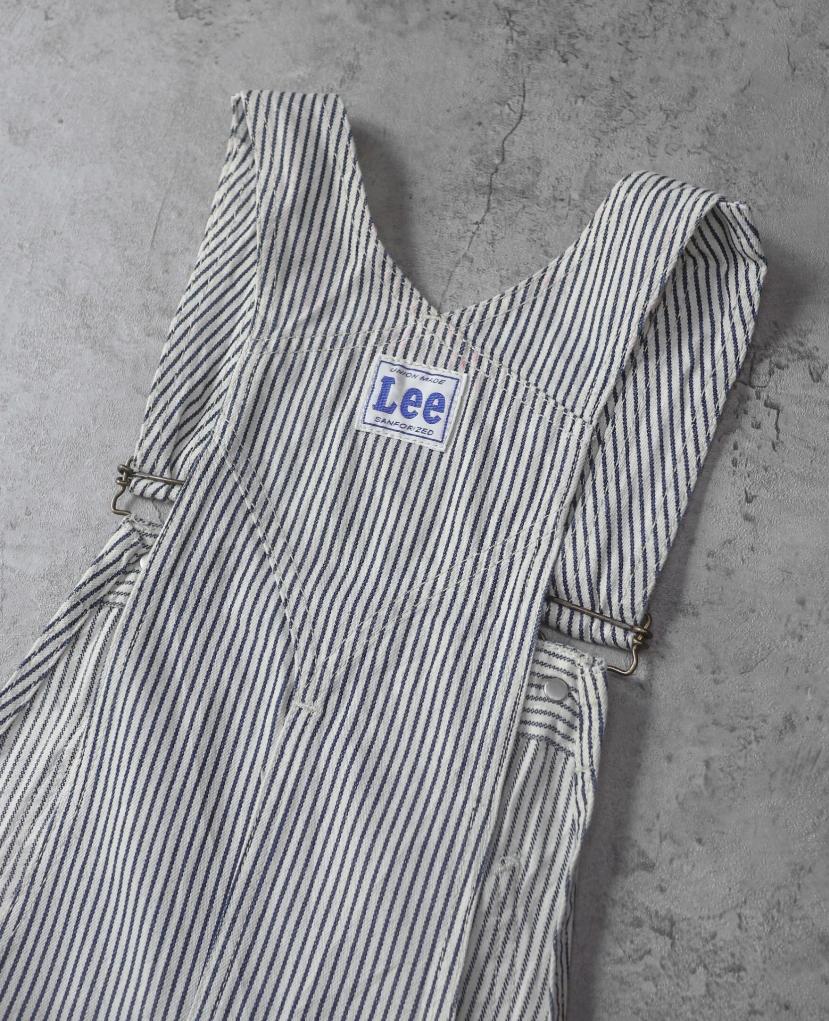  01.25.24 - VTG DENIM OVERALLS PANTS - LEE 