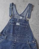 01.25.24 - VTG DENIM OVERALLS SHORT - X-GIRL 