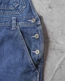  01.25.24 - VTG DENIM OVERALLS SHORT - X-GIRL 