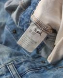  01.25.24 - VTG DENIM OVERALLS SHORT - X-GIRL 