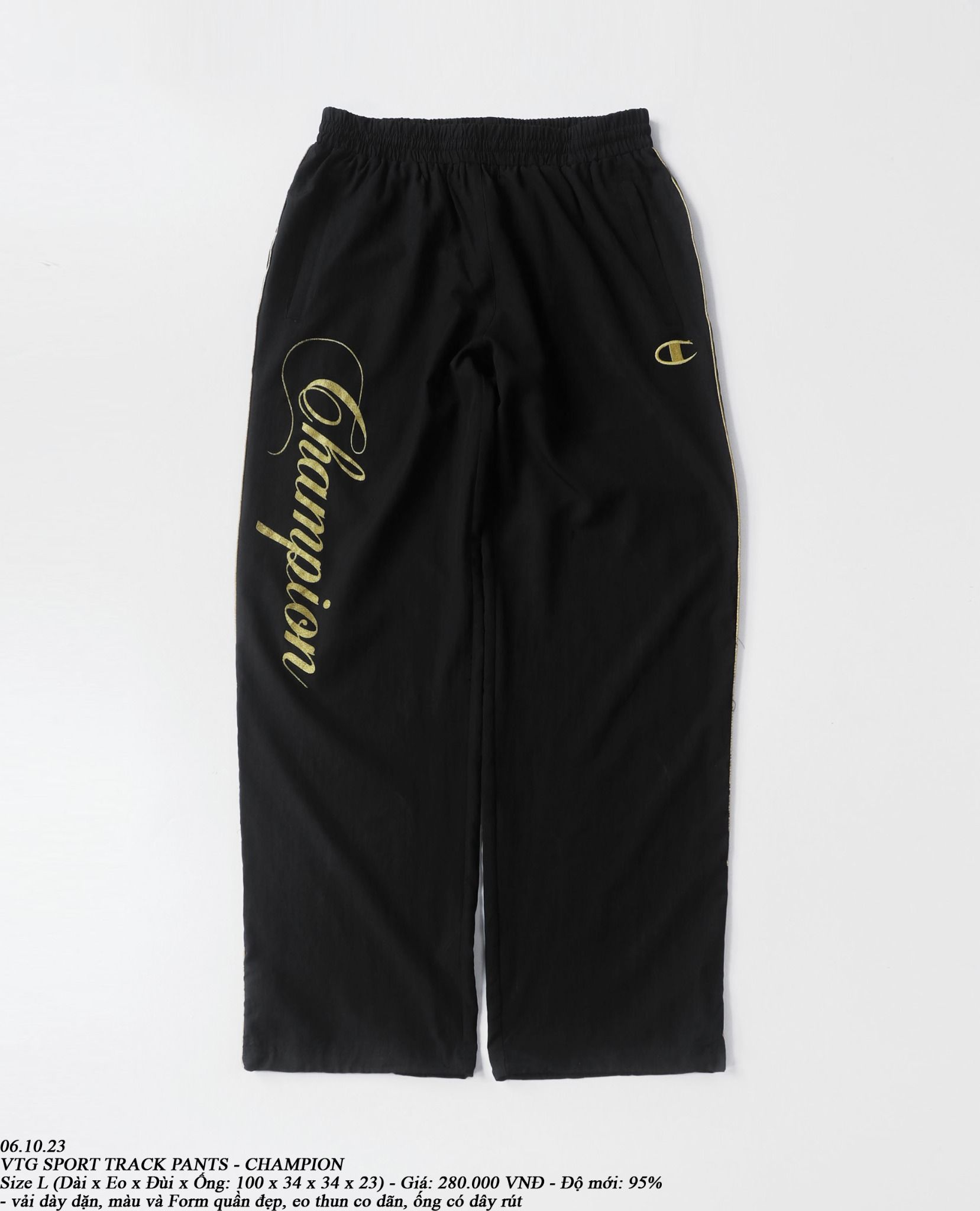  06.10.23 - VTG SPORT TRACK PANTS - CHAMPION 