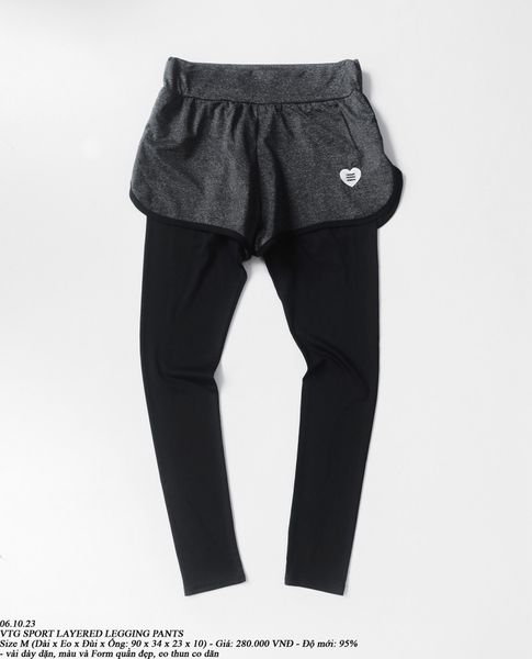  06.10.23 - VTG SPORT LAYERED LEGGING PANTS 