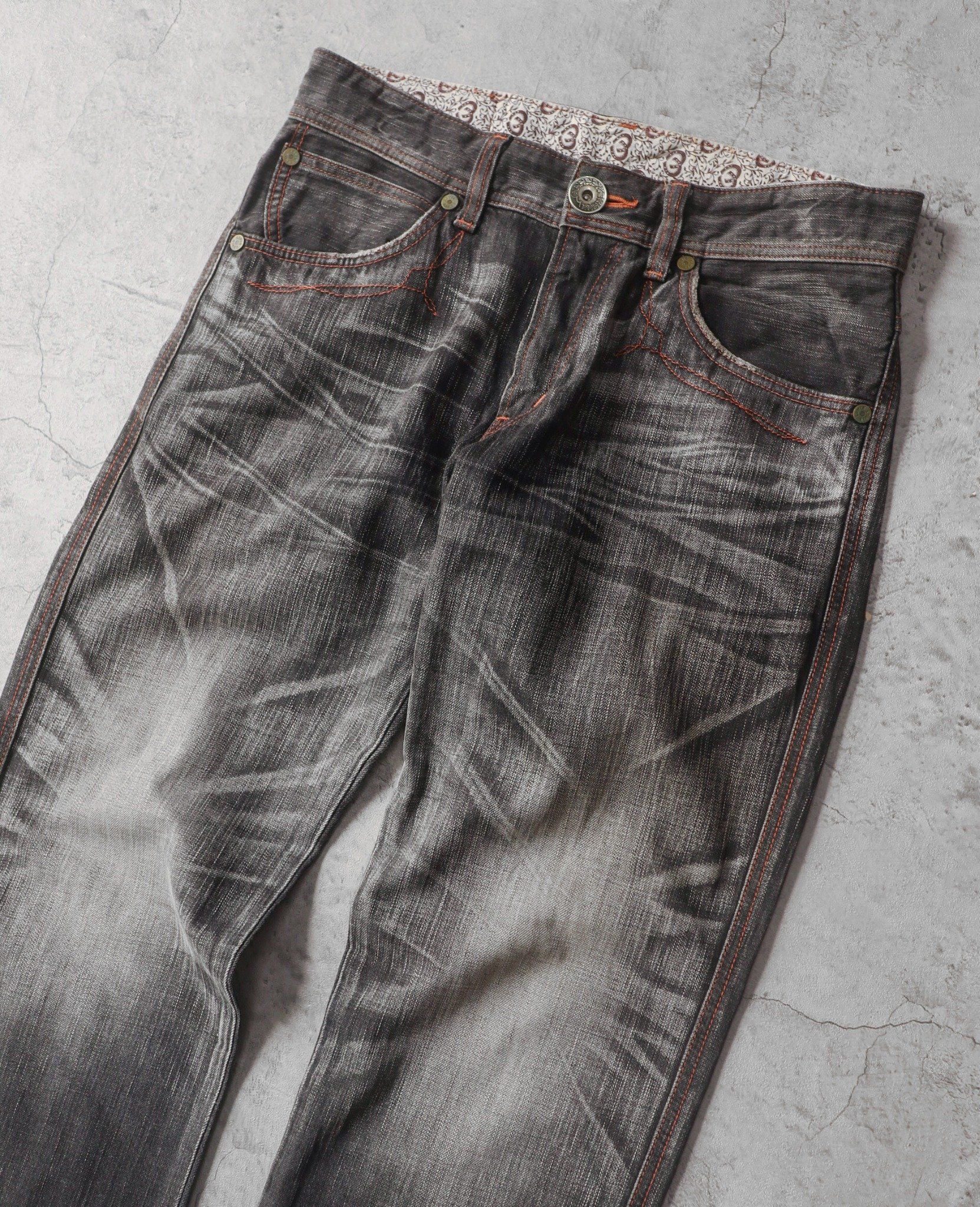  01.26.24 - VTG LOOSE FIT DENIM PANTS - EDWIN BLUE TRIP 