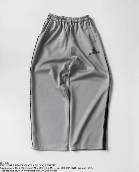 06.10.23 - VTG SPORT TRACK PANTS - LE COQ SPORTIF 