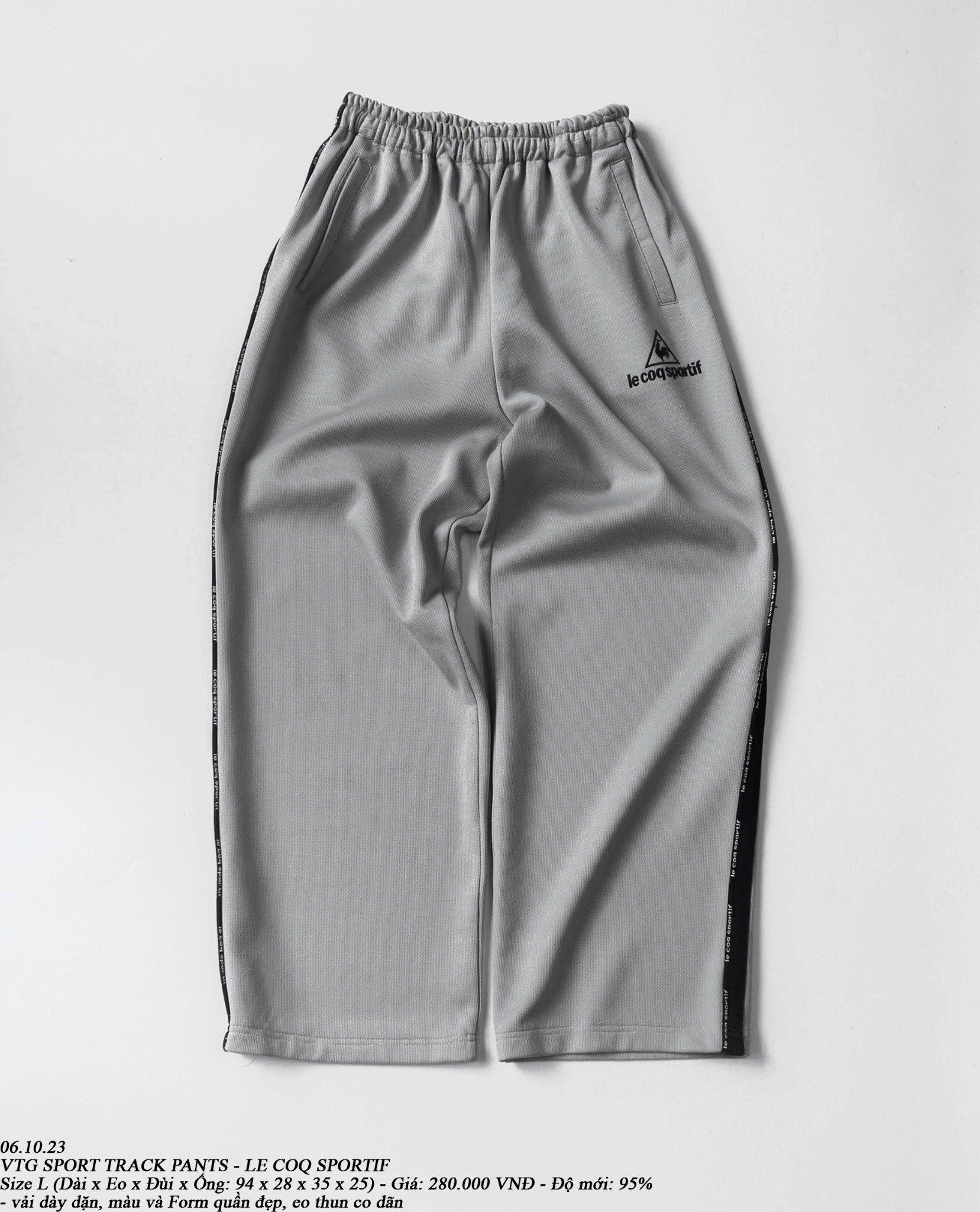  06.10.23 - VTG SPORT TRACK PANTS - LE COQ SPORTIF 