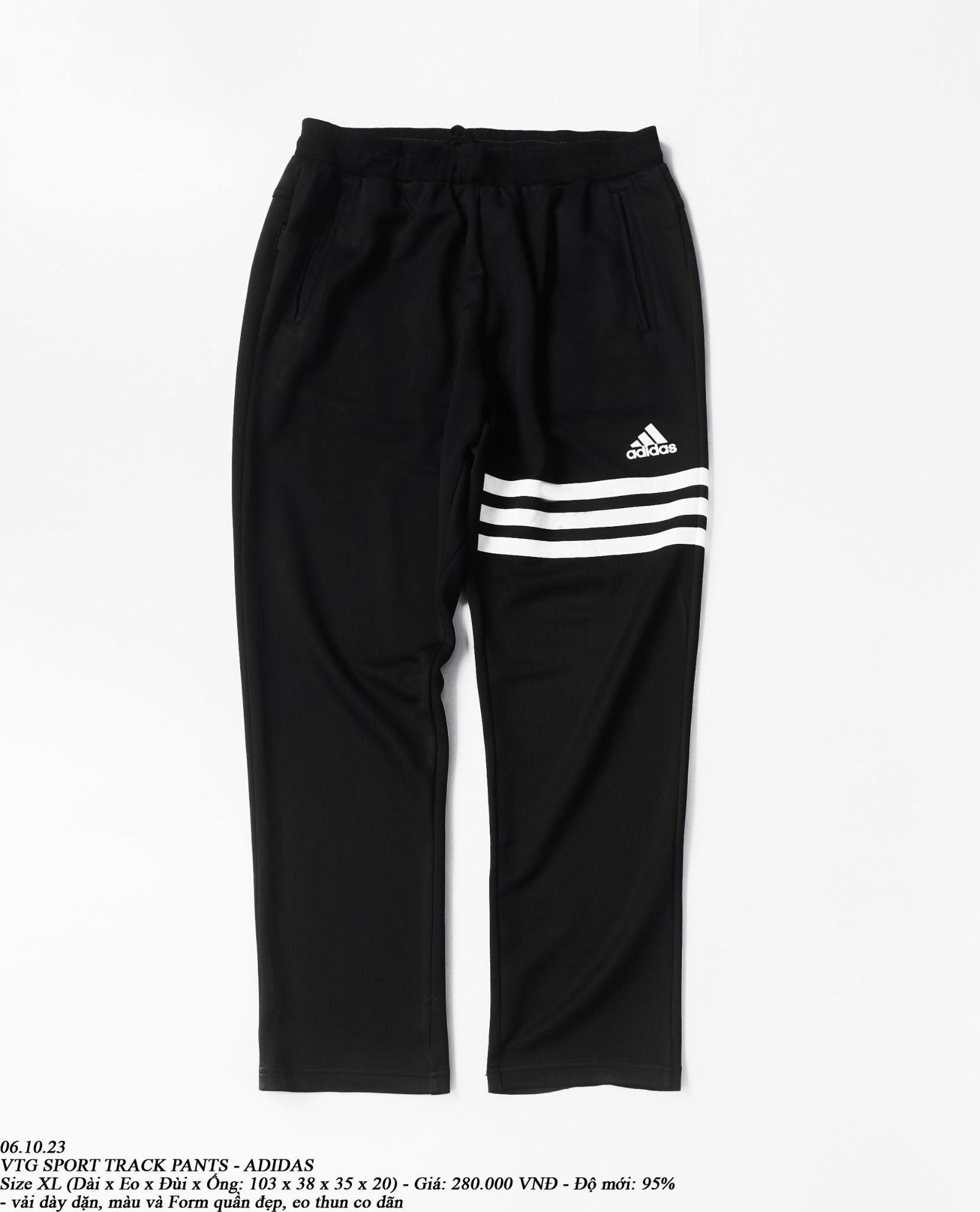  06.10.23 - VTG SPORT TRACK PANTS - ADIDAS 