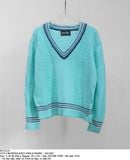  09.24.24 - VTG CROPPED KNIT SWEATSHIRT - JOCHIC 