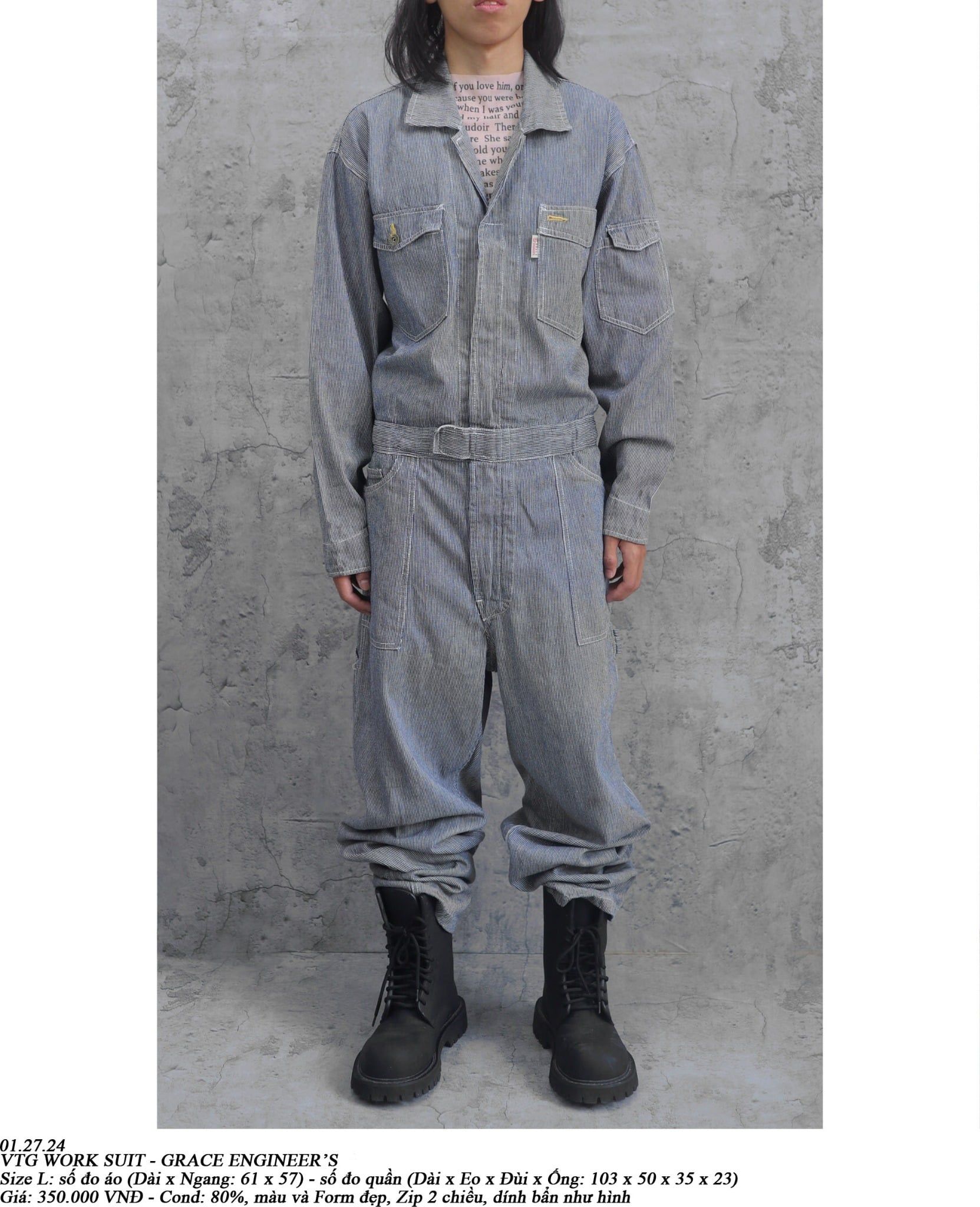  01.27.24 - VTG WORK SUIT - GRACE ENGINEER'S 