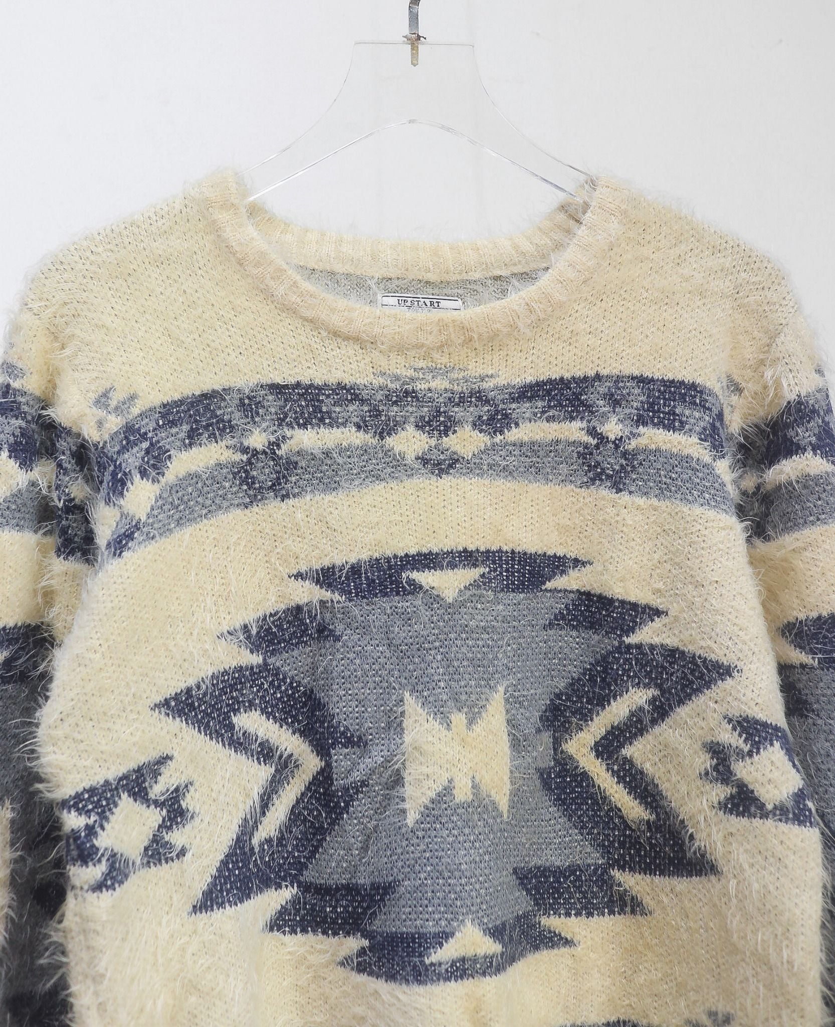  09.24.24 - VTG KNIT SWEATSHIRT - UP START TOKYO 