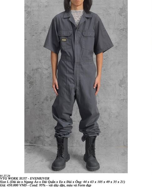  01.27.24 - VTG WORK SUIT - EVEN RIVER 