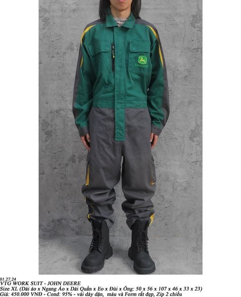  01.27.24 - VTG WORK SUIT - JOHN DEERE 