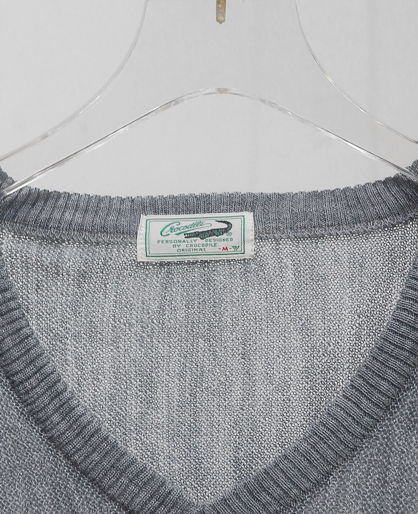  09.24.24 - VTG KNIT SWEATSHIRT - CROCODILE 90s 