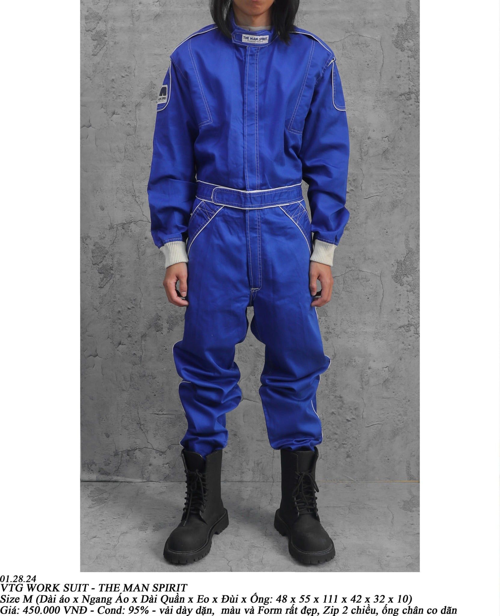  01.28.24 - VTG WORK SUIT - THE MAN SPIRIT 