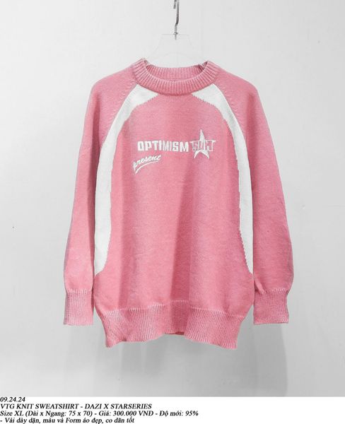  09.24.24 - VTG KNIT SWEATSHIRT - DAZI X STARSERIES 