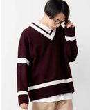  09.24.24 - VTG OVERSIZED KNIT SWEATSHIRT - WEGO 