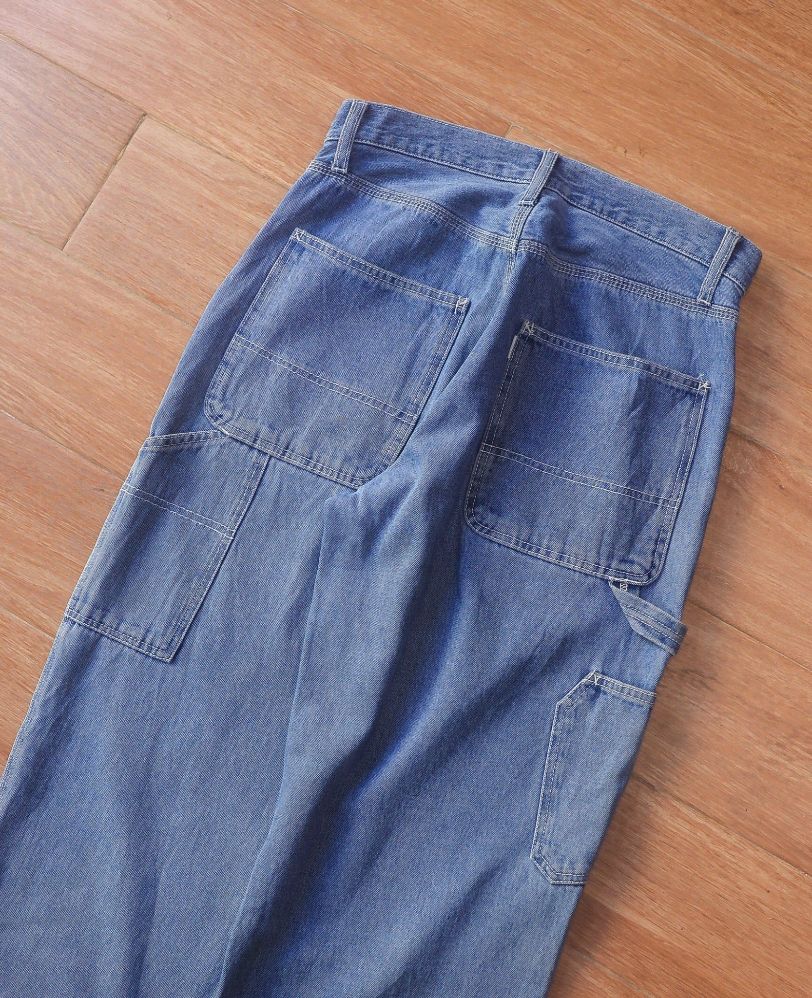  09.25.24 - VTG CARPENTER BAGGY DENIM PANTS - NIKI AND...JEANS 