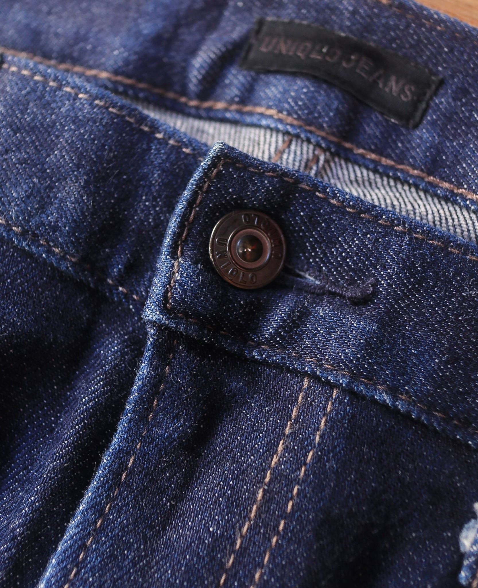  09.25.24 - VTG STRAIGHT FIT SELVEDGE DENIM PANTS - UNIQLO 