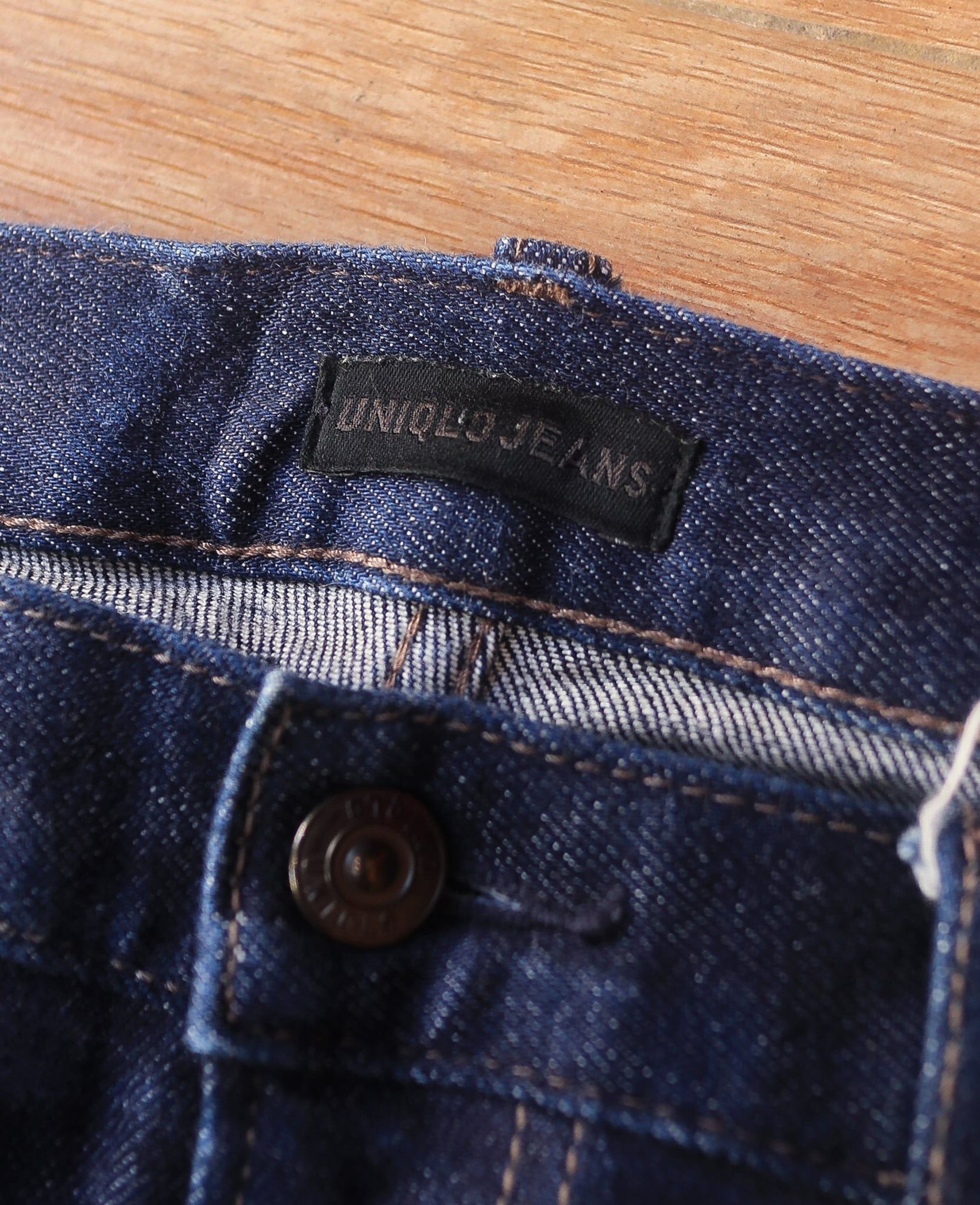  09.25.24 - VTG STRAIGHT FIT SELVEDGE DENIM PANTS - UNIQLO 
