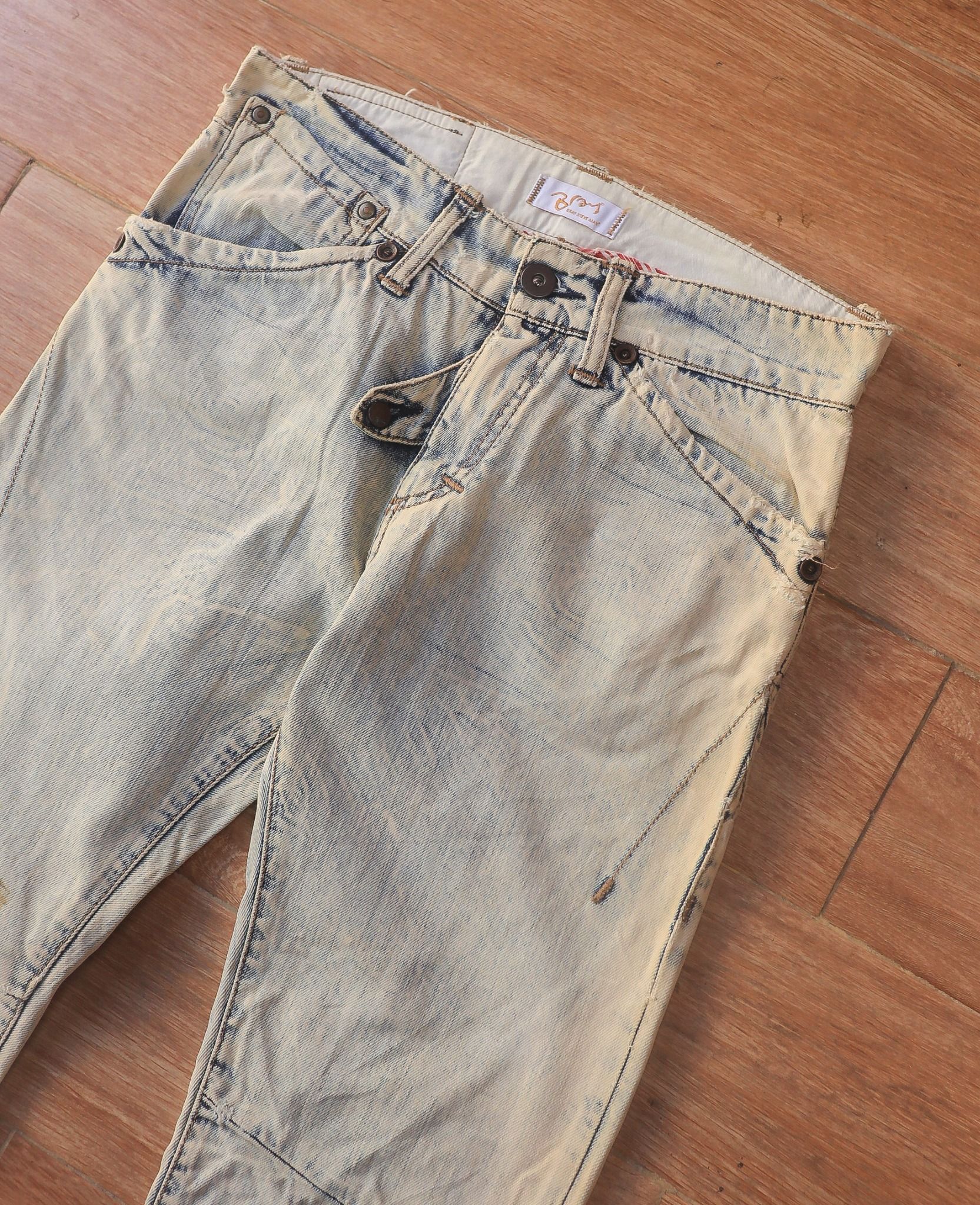  09.25.24 - VTG PUNK DENIM PANTS - BRAY STEVE ALAN 