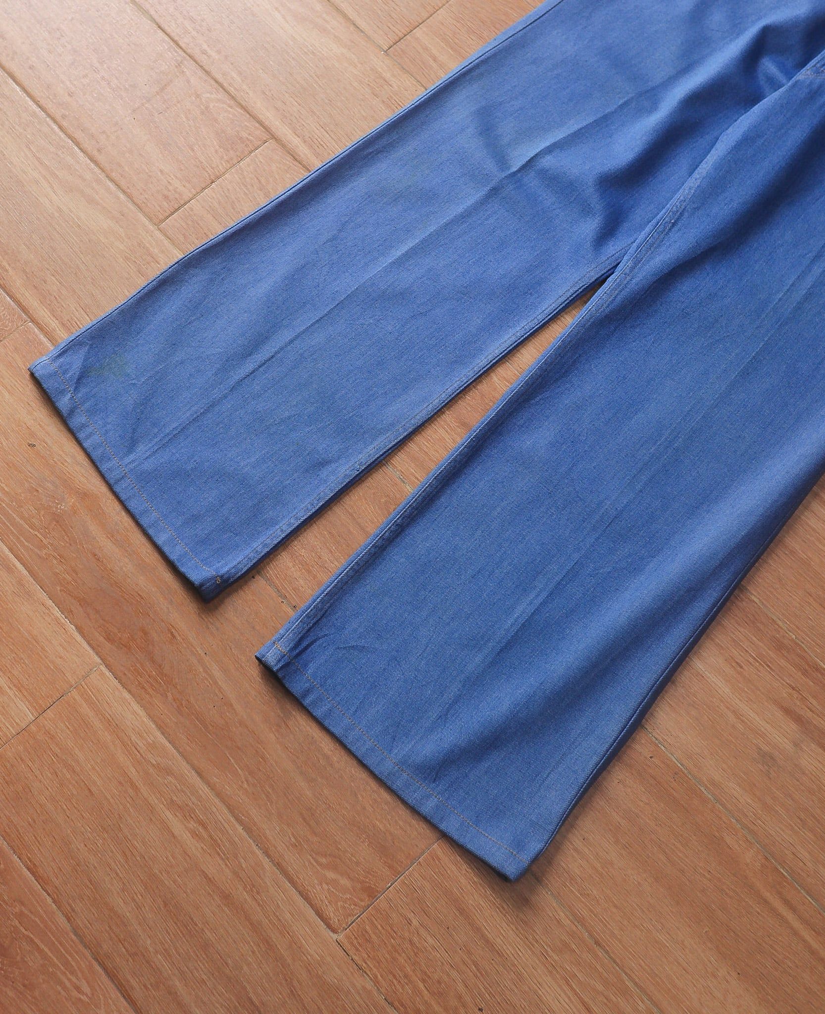  09.27.24 - VTG WIDE FIT DENIM PANTS - BIG JOHN ZOOM UP 