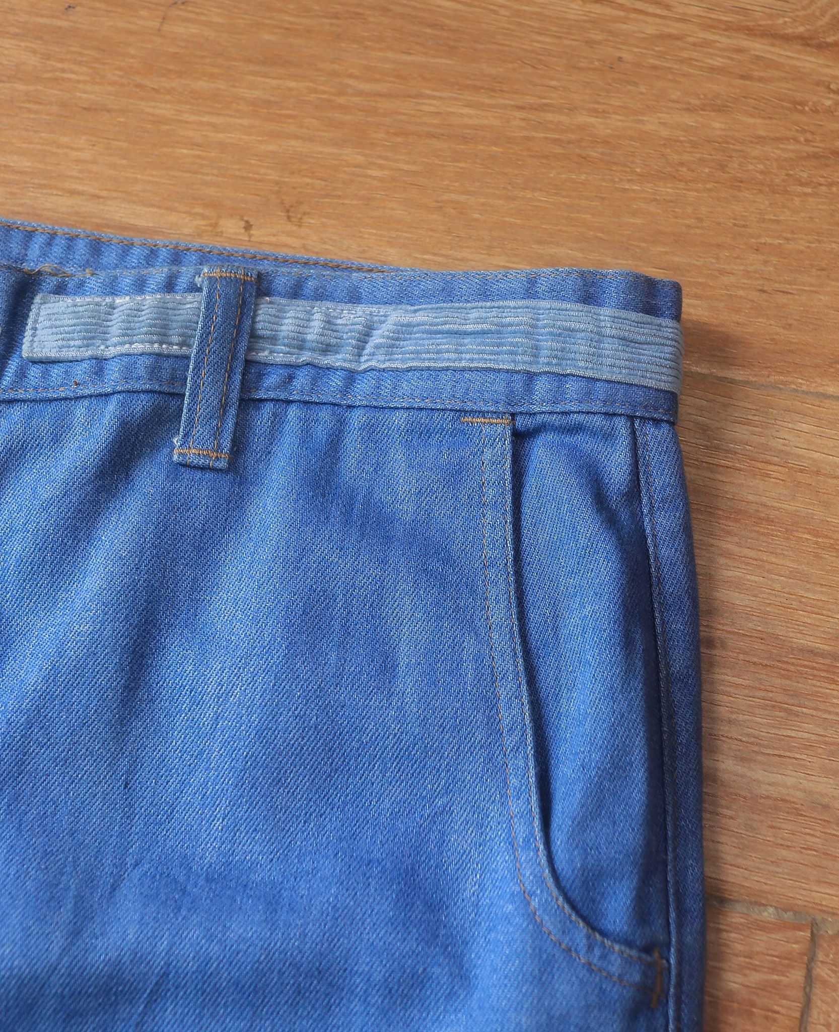 09.27.24 - VTG WIDE FIT DENIM PANTS - BIG JOHN ZOOM UP 
