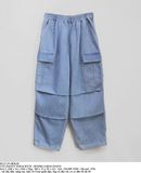  09.27.24 - VTG BAGGY PARACHUTE DENIM CARGO PANTS 
