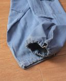  09.27.24 - VTG BAGGY PARACHUTE DENIM CARGO PANTS 