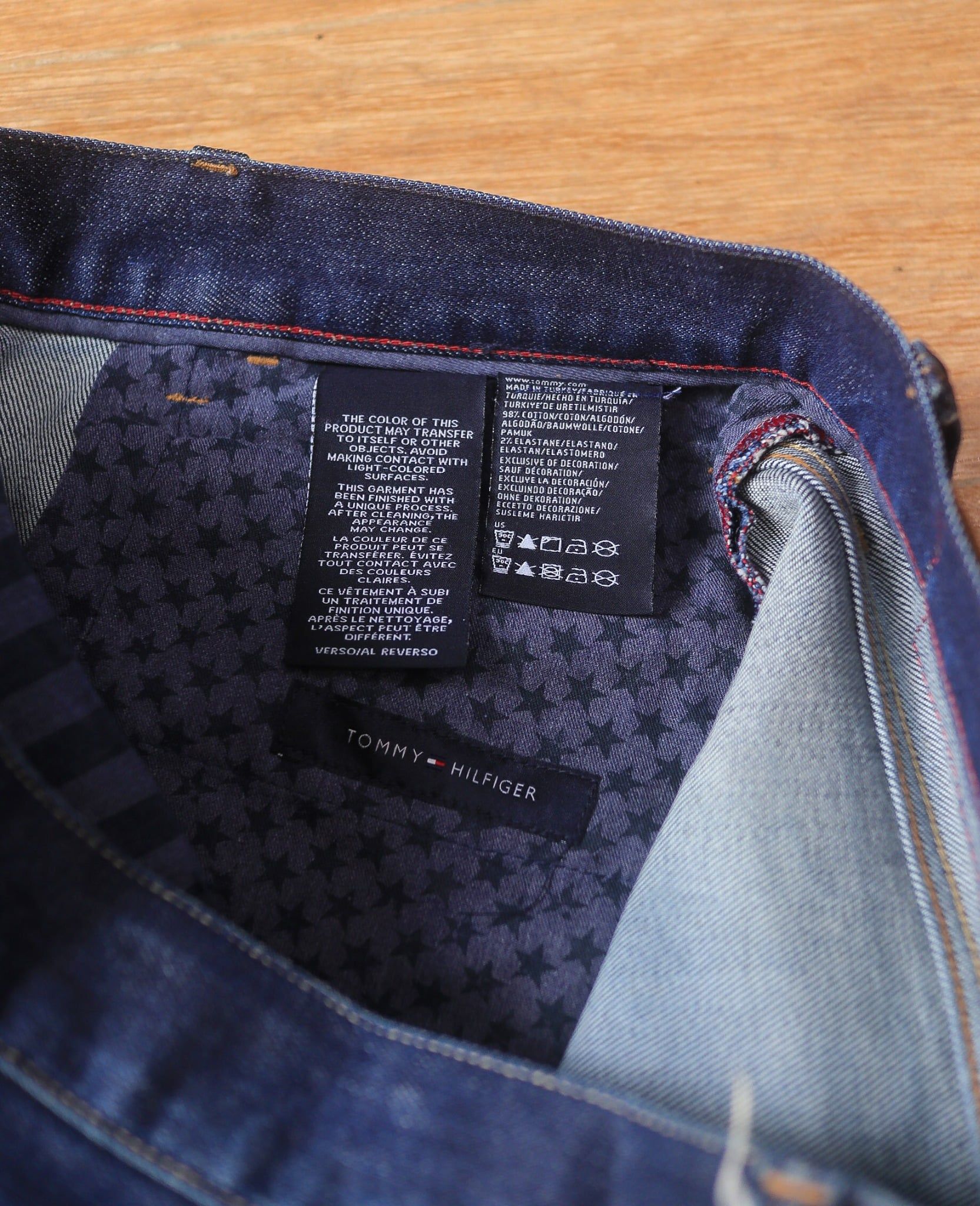  09.27.24 - VTG DENIM PANTS - TOMMY HILFIGER 