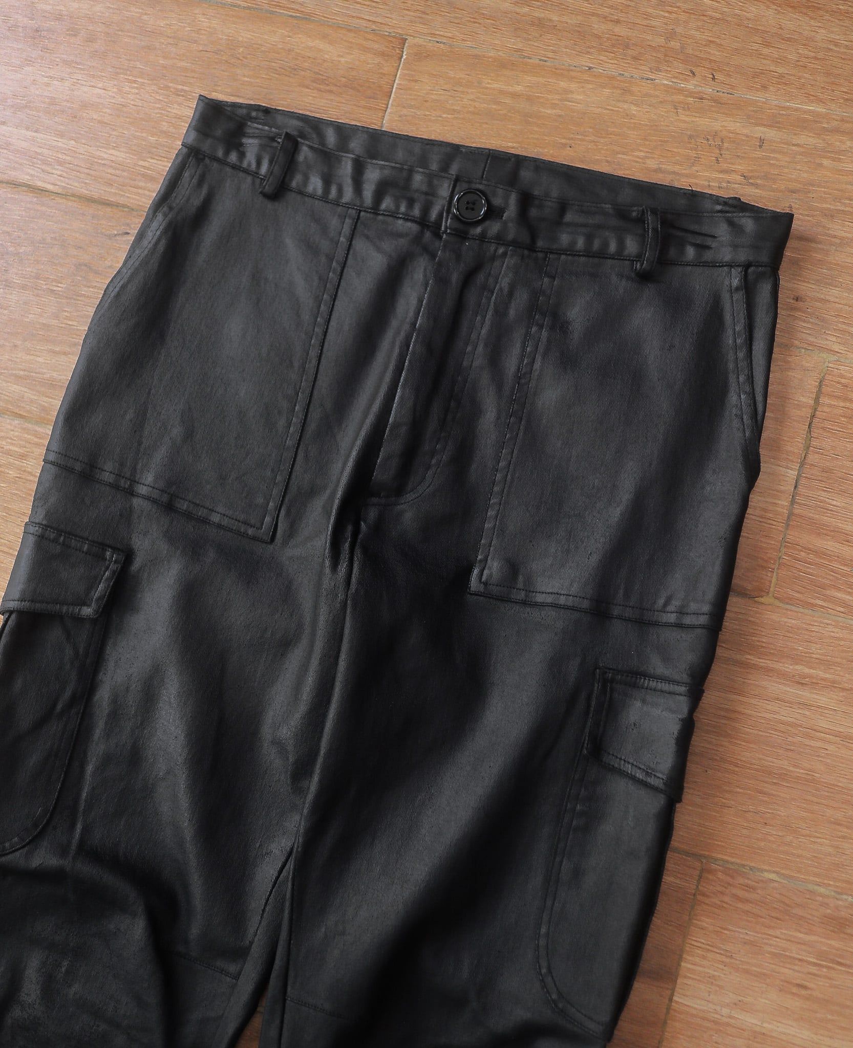  09.30.24 - VTG WAXED CARGO PANTS 