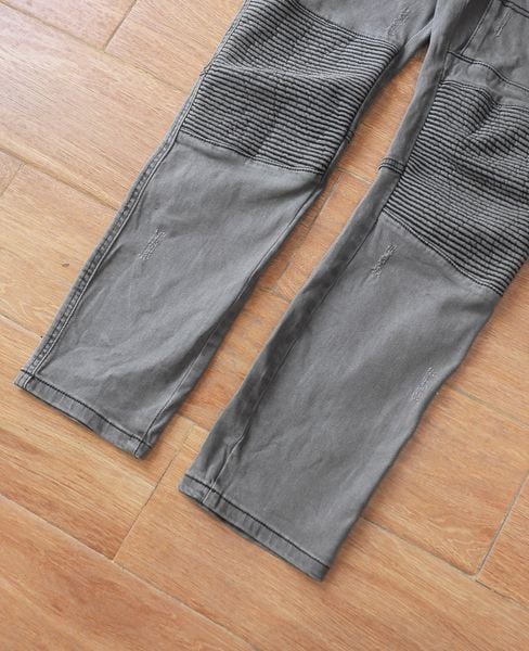  09.30.24 - VTG BIKER DENIM PANTS - JEANBANK DENIM 