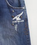  10.04.24 - VTG BAGGY DENIM PANTS - AIRWALK 