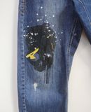  10.04.24 - VTG BAGGY DENIM PANTS - AIRWALK 