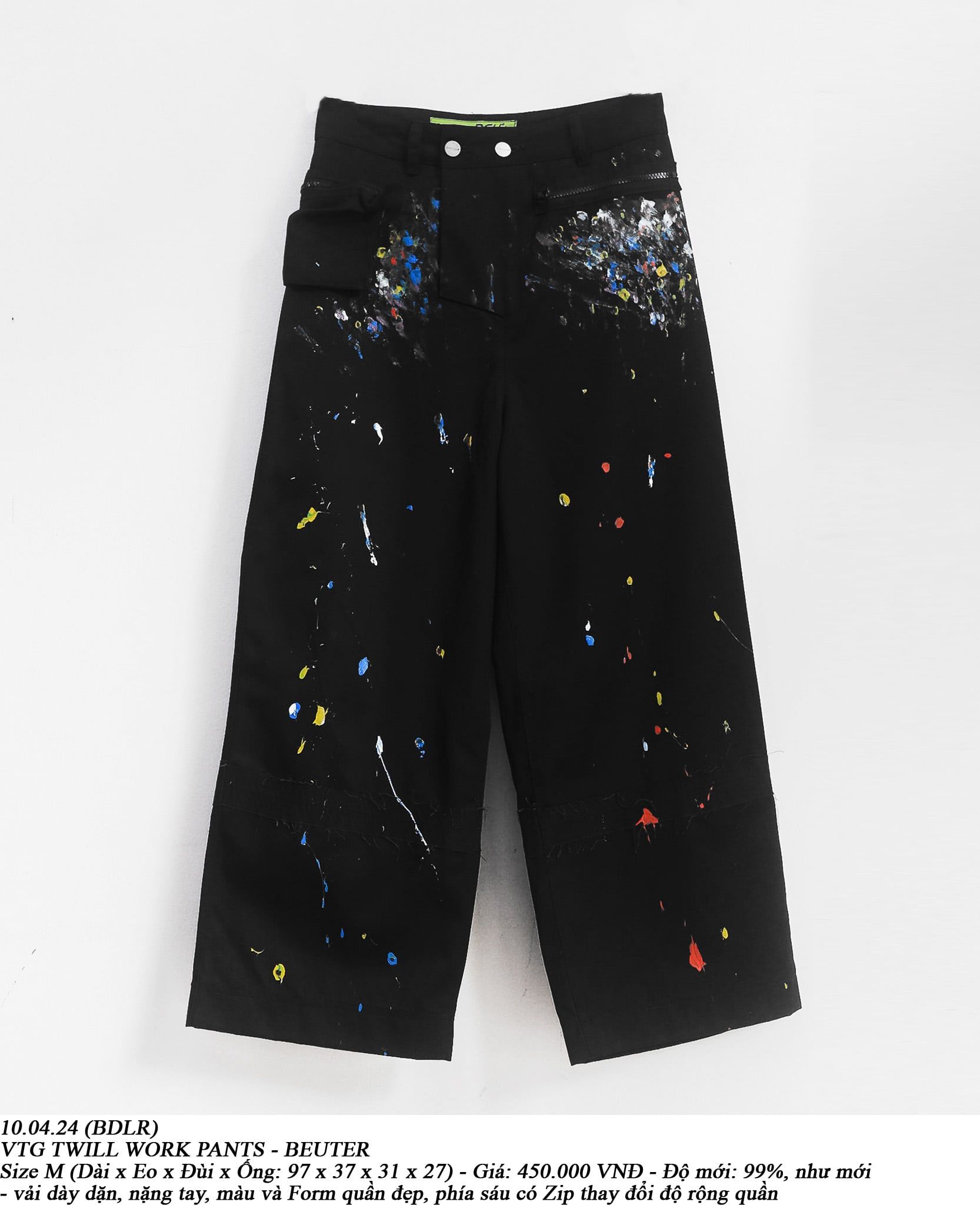  10.04.24 - VTG TWILL WORK PANTS - BEUTER 