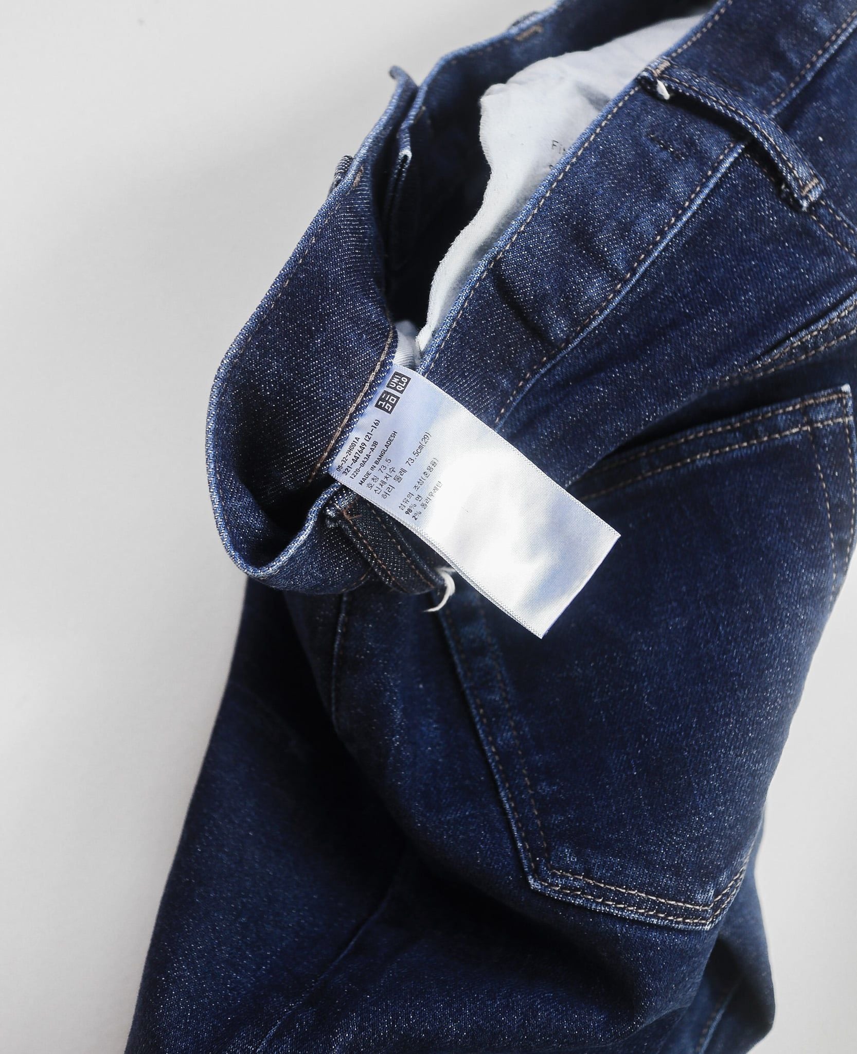  10.04.24 - VTG SELVEDGE SLIM FIT DENIM PANTS - UNIQLO 