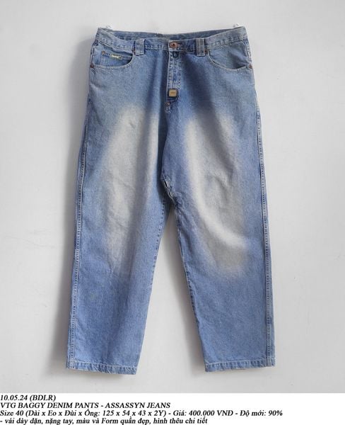  10.05.24 - VTG BAGGY DENIM PANTS - ASSASSYN JEANS 