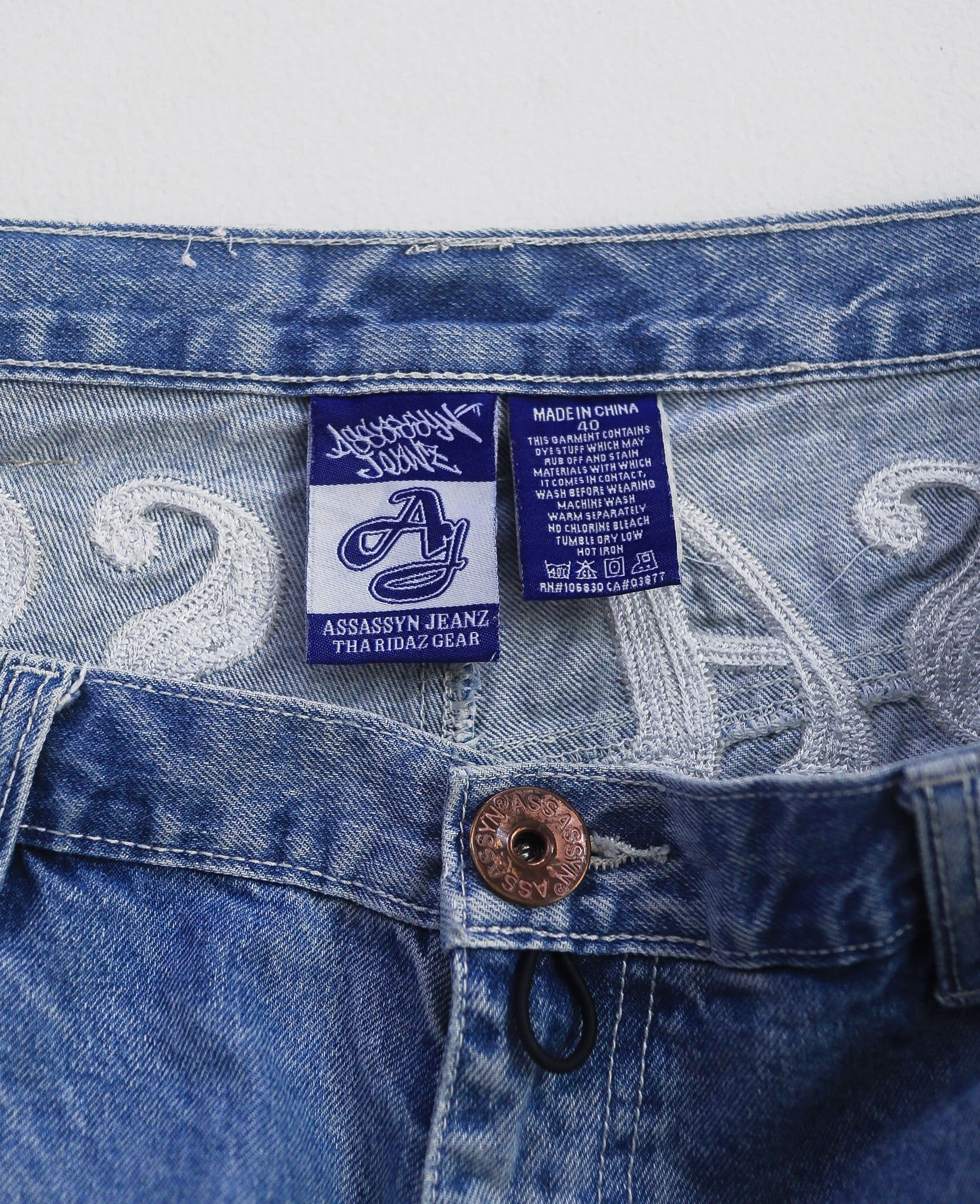  10.05.24 - VTG BAGGY DENIM PANTS - ASSASSYN JEANS 