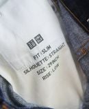  10.05.24 - VTG SELVEDGE DENIM PANTS - UNIQLO 