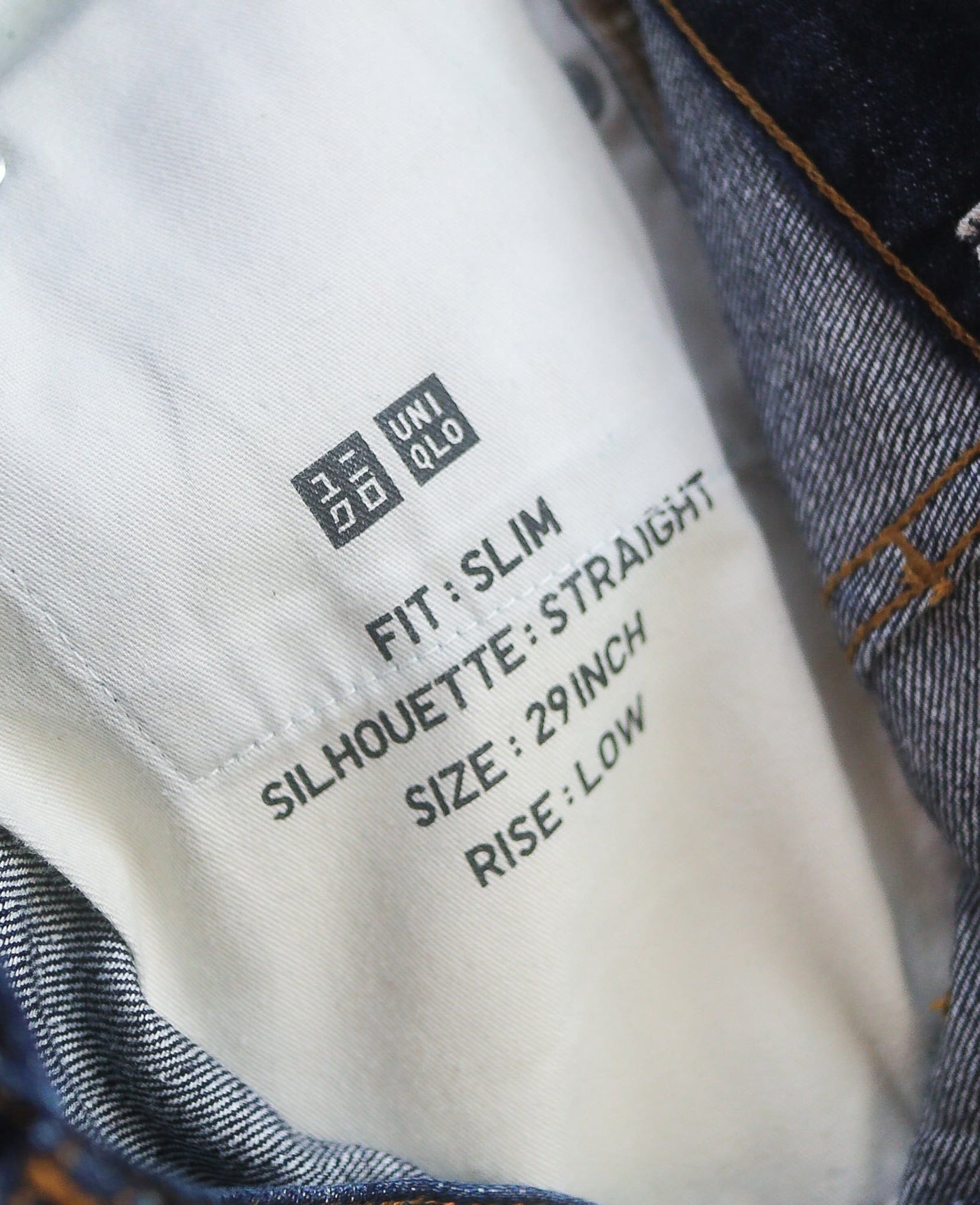  10.05.24 - VTG SELVEDGE DENIM PANTS - UNIQLO 