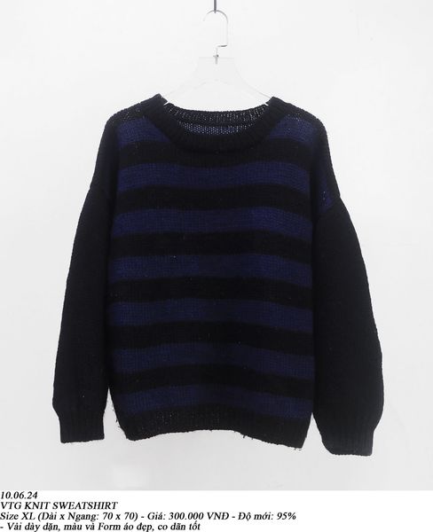  10.06.24 - VTG KNIT SWEATSHIRT 