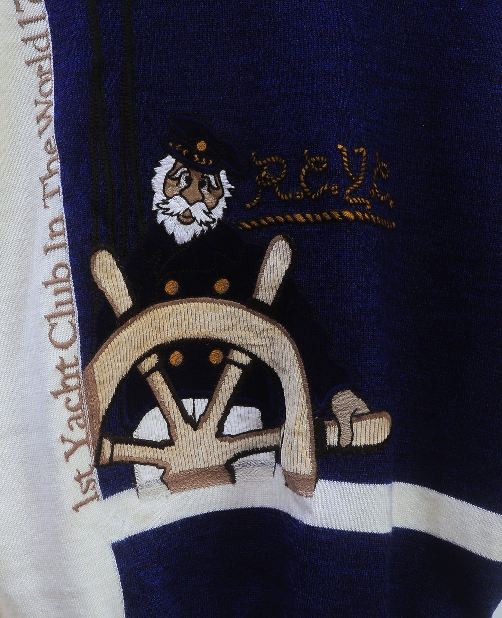  10.06.24 - VTG KNIT SWEATSHIRT - ROYAL CORK 