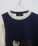  10.06.24 - VTG KNIT SWEATSHIRT - ROYAL CORK 